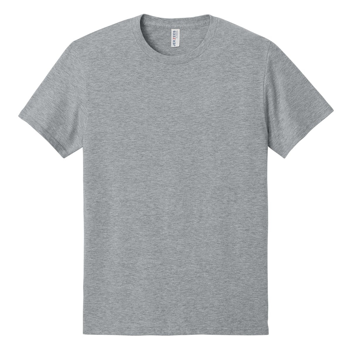 Plain gray t-shirt on a white background
