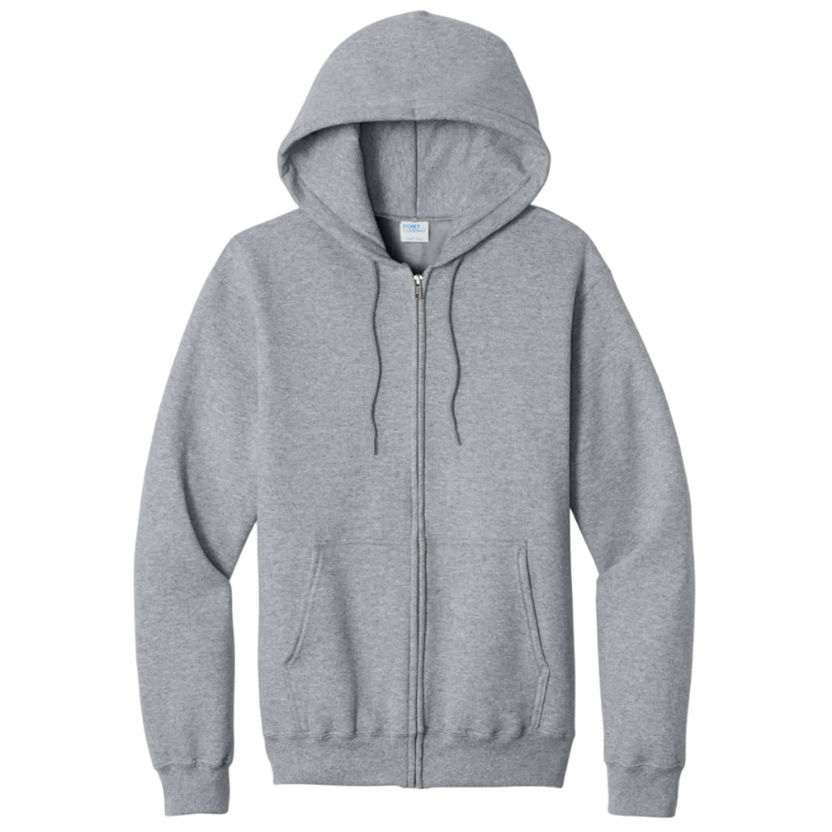 Port & Co Core Fleece Full-Zip Hooded Sweatshirt