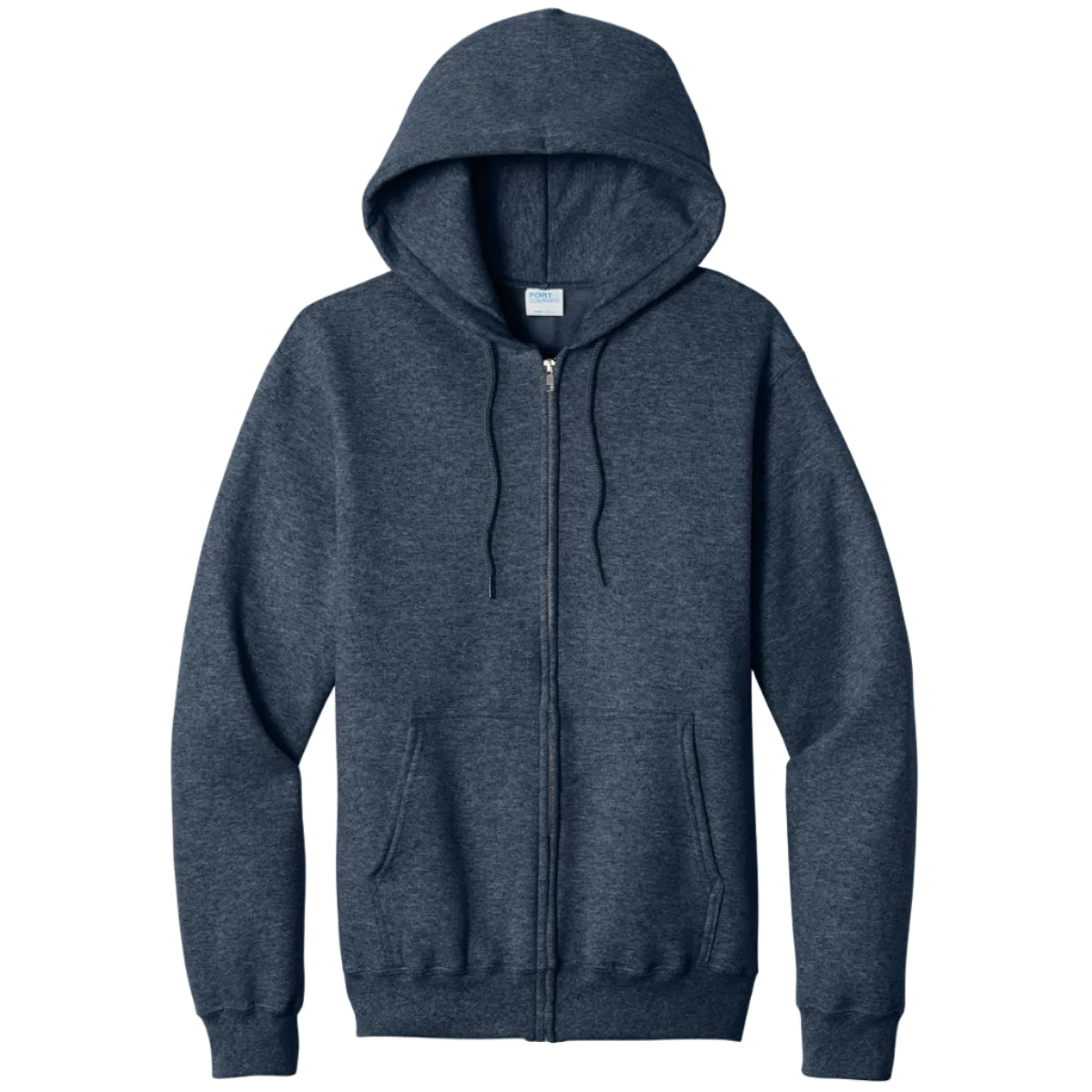 Port & Co Core Fleece Full-Zip Hooded Sweatshirt
