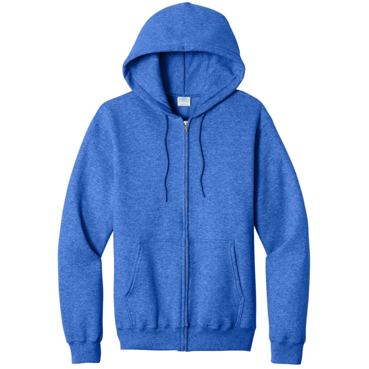 Port & Co Core Fleece Full-Zip Hooded Sweatshirt