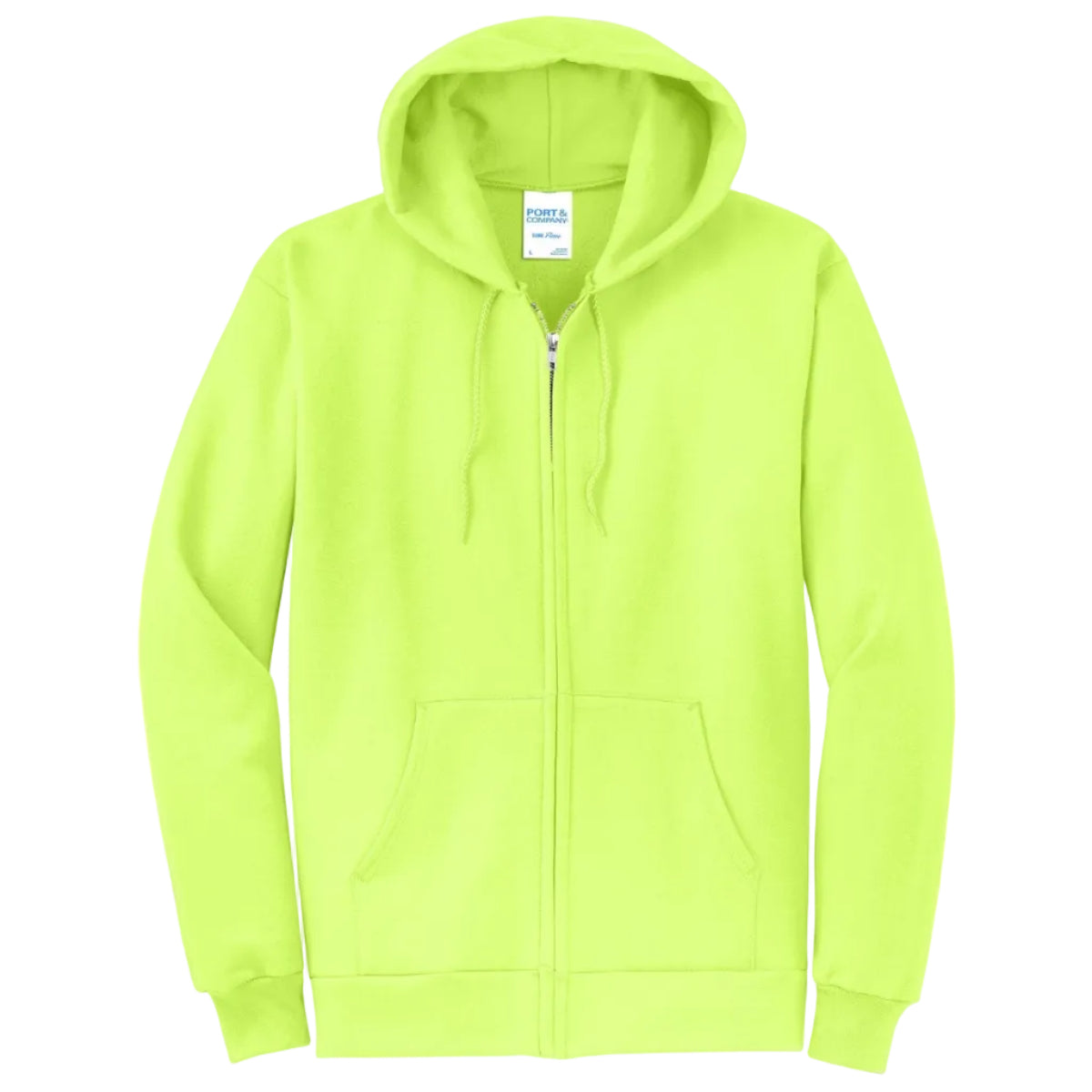 Port & Co Core Fleece Full-Zip Hooded Sweatshirt